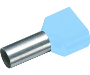 Cimco 187700 Embout double dextrémité de câble 0.25 mm² partiellement isolé 100 pc(s)