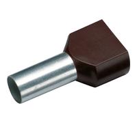 Cimco 187708 Embout double dextrémité de câble 1.5 mm² partiellement isolé noir 100 pc(s)