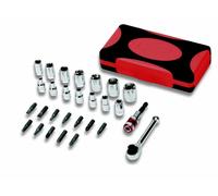 Cimco Assortiment d'embouts et de douilles 28 pièces 113154