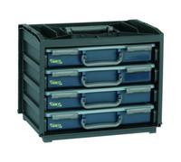 Raaco Caisson de transport 136242 G pour 4 mallettes A4