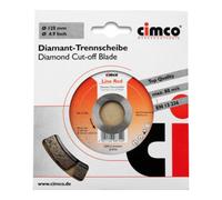 CIMCO Cimco Disque diamanté D=125 mm 208754 Quantité:1