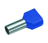 CIMCO CIMCO Manchon à double embout isolé 2x16 mm² 14 mm bleu Quantité:100