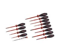 CIMCO Cimco Set de tournevis 6 pièces rond, cruciforme, plat 117000 Quantité:1