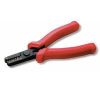 Cimco 101911 Pince à sertir pour embouts de câble, pour embouts doubles 0.25 à 2.5 mm²