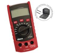 Cimco DMM 310 Multimètre numérique avec trousse CAT IV 600 V