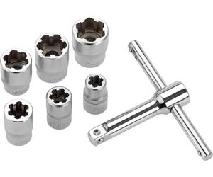 Cimco Steckschlüssel-Satz SPEZIAL, 7-teilig Jeu de clés à douille 113160