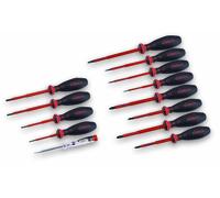 Cimco VDE Jeu de tournevis 13 pièces vis à fente, cruciforme Phillips, vis Pozidriv, TORX® intérieur