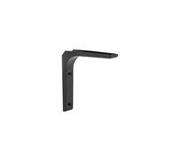 CIME - Equerre murale - Coloris noir - Facile à installer - Solide