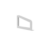 CIME- Equerre murale - Support de fixation - Lot de 2 - Solide - Facile à installer - Support pour tablette en bois ou en metal - Décoration murale moderne - DIY