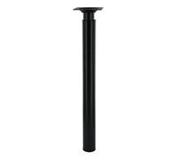 Cime - Pied de Meuble - Pied reglable de 300 a 500mm - Robuste - Coloris Noir - Stabilite Garantie