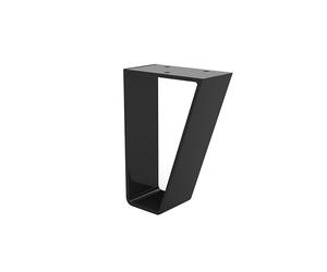 Cime - Pied de Table - Coloris Noir - Hauteur 150mm - Pieds - Robuste - Stabilite Garantie