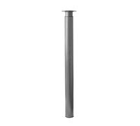 Cime - Pied de Table - Hauteur réglable de 700 à 1100mm - Coloris Noir - Stabilité Garantie