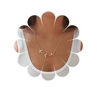 Cimenexe Collier Ras Du Cou Bohème En Or - Pendentif Colombe De Paix, Oiseau Trois Hirondelles, Minimaliste - Bijoux Pour Femmes Et Filles