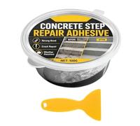 Ciment adhésif résistant intempéries pour réparation, 1 pack | Composé de renouvellement avec grattoir pour l ' entretien des copeaux en intérieur et en extérieur