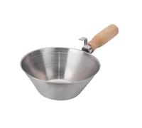 ＡＷＨＡＯ Ciment Bucket Scoops Construction Bol à out Pandée en bois Panoue de boue lourde pour les plâtres