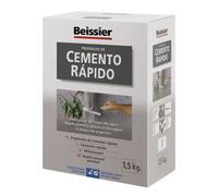 Ciment - CEMENTO RAPIDO - Couleur Gris - 1,5 kg - Poudre pour Intérieur