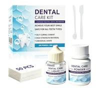 Ciment Dentaire Kit Réparation Dentaire Colle Pour Couronne Dentaire | Colle Dentaire Extra Forte Simple et Durable