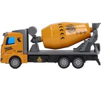 Ciment mélangeur voiture jouet 1:48 échelle de simulation haute tirer -dos -jouet de voiture pour 3 ans au-dessus des enfants tête plate arrière