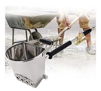 Ciment mortier Pistolet pulvérisateur plâtre pulvérisateur Pistolet en Aluminium arrosoir est Durable avec 4 Jet trémie plâtre béton Ciment pulvérisateur Technologie avancée est Facile à Utiliser