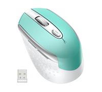 cimetech Souris sans Fil, Souris Optique 2.4GHz Slim avec Nano-Récepteur USB Silente, 800-1200-1600 DPI Réglable, Compatible avec Ordinateur Portable, PC, Tablette, Notebook -Bleu
