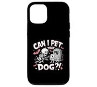 Cimetière d'halloween pour Amoureux des Chiens Can I Pet That Dog Coque pour iPhone 12/12 Pro