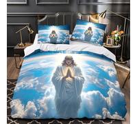 cimetière hanté Housse de Couette Microfibre Ultra Douce 3D Imprimée Hypoallergique scène d'horreur gothique Parure de Lit Fermeture Éclair Confortable Résistante for Adolescent Double（200x200cm）