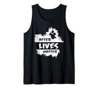 Cimetière Humour Paranormal Chasse fantôme After Lives Matter Débardeur
