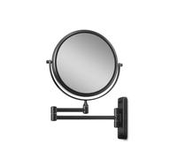 CIMI Gillian Jones - Double-Sided Wall Mirror w. x10 Magnification - Black 10248-00