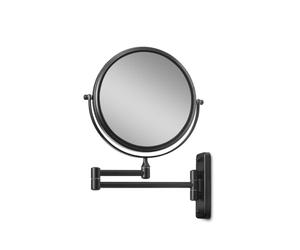 CIMI Gillian Jones - Double-Sided Wall Mirror w. x10 Magnification - Black 10248-00