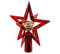 Cimier de sapin ""Soir de Noël"" en plastique H27cm Feeric lights & christmas