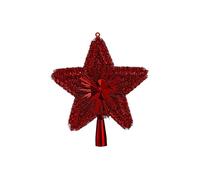 Cimier pour Sapin de Noël ""Colorama"" 23cm Rouge