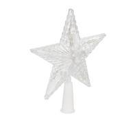Cimier Sapin Lumineux ""Étoile"" 19cm Multicolore