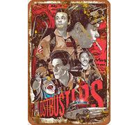 Cimily Ghostbusters Étain rétro Signe Vintage Affiche Plaque Murale décor pour Bar café Jardin Chambre Bureau hôtel 20X30 cm