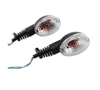 CIMIUS Moto pour Kawasaki pour Ninja 250 EX250R KLX250 S SF KLX 300 250 230 150 125 L pour Vulcan S 650 Moto Clignotant Témoin Lumineux Clignotant Accessoires(Clair)