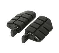 CIMIUS pour Harley pour Glide pour Ultra pour Classic pour FLHTCU pour Sportster XL pour Dyna pour Softail Repose-Pieds Réglables pour Moto Highway Pegs(Pédale Noire)