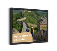 Cimpress Tableau sur Toile Personnalisé avec Photo ou Logo, 40 × 30 cm | Décoration Murale pour la Maison, le Bureau ou le Studio, Paysage, Wall Art Moderne, Idée Unique pour la Famille et les Amis