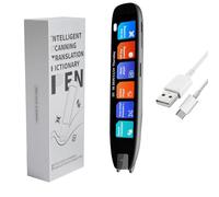 cimsfcor Lecteur de numérisation, Traduction vocale multilingue 142 Langues traducteur Portable avec écran de 3,71 Pouces pour l'apprentissage, Les réunions, Les Voyages