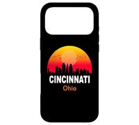 Cincinnati Ohio Vintage Sunset Retro City State USA Coque pour iPhone 17 Pro Max
