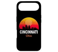 Cincinnati Ohio Vintage Sunset Retro City State USA Coque pour iPhone Air