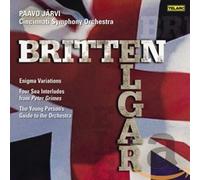 Cincinnati Symphony - P.Jaavi Dirige Britten Ed Elgar [Import]