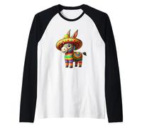 Cinco de Mayo Costume d'âne en piñata Manche Raglan