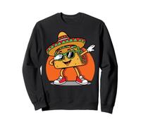 Cinco de Mayo Dabbing Taco Lover Funny Fiesta Mexican Party Sweatshirt
