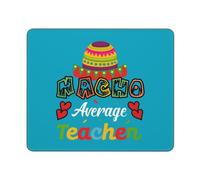 Cinco De Mayo Day Nacho Enseignement Moyen Tapis De Souris Antidérapant Tapis De Souris Gaming Résistant À Usure Mousepad pour Jeu Ordinateur Travail 25X30Cm