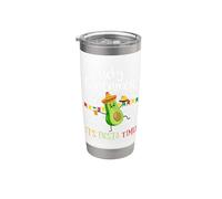 Cinco de Mayo - Holy Guacamole Its Mexican Fiesta Time Gobelet isotherme en acier inoxydable double paroi