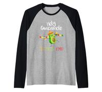 Cinco de Mayo - Holy Guacamole Its Mexican Fiesta Time Manche Raglan