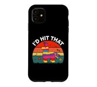 Cinco De Mayo I'd Hit That Pinata Chemise drôle Mexicaine Fiesta Coque pour iPhone 11
