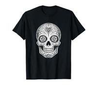 Cinco de Mayo : Jour des Morts, crâne, Yeux Roses T-Shirt