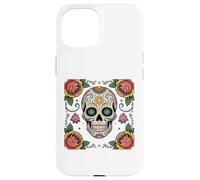 Cinco de Mayo Le Jour des Morts Dia De Los Muertos Sugar Skull Coque pour iPhone 15