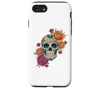 Cinco de Mayo Le Jour des Morts Dia De Los Muertos Sugar Skull Coque pour iPhone SE (2020) / 7/8