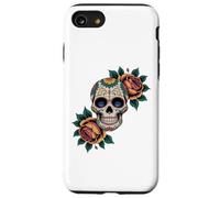Cinco de Mayo Le Jour des Morts Dia De Los Muertos Sugar Skull Coque pour iPhone SE (2020) / 7/8